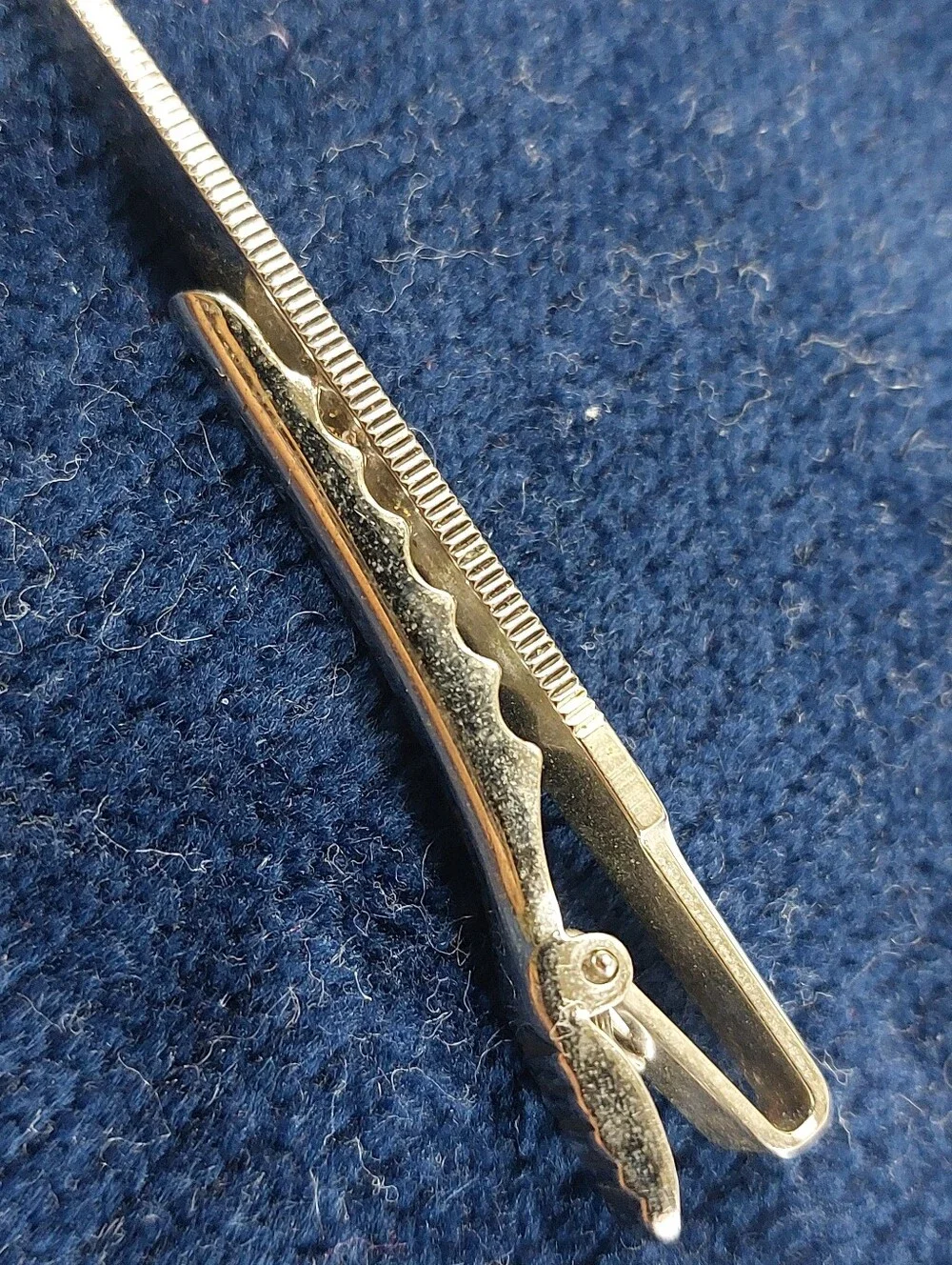 ​Vtg Lot of 2 Tool Advertising Tie Clips - Heller File & Cleveland Drill Company